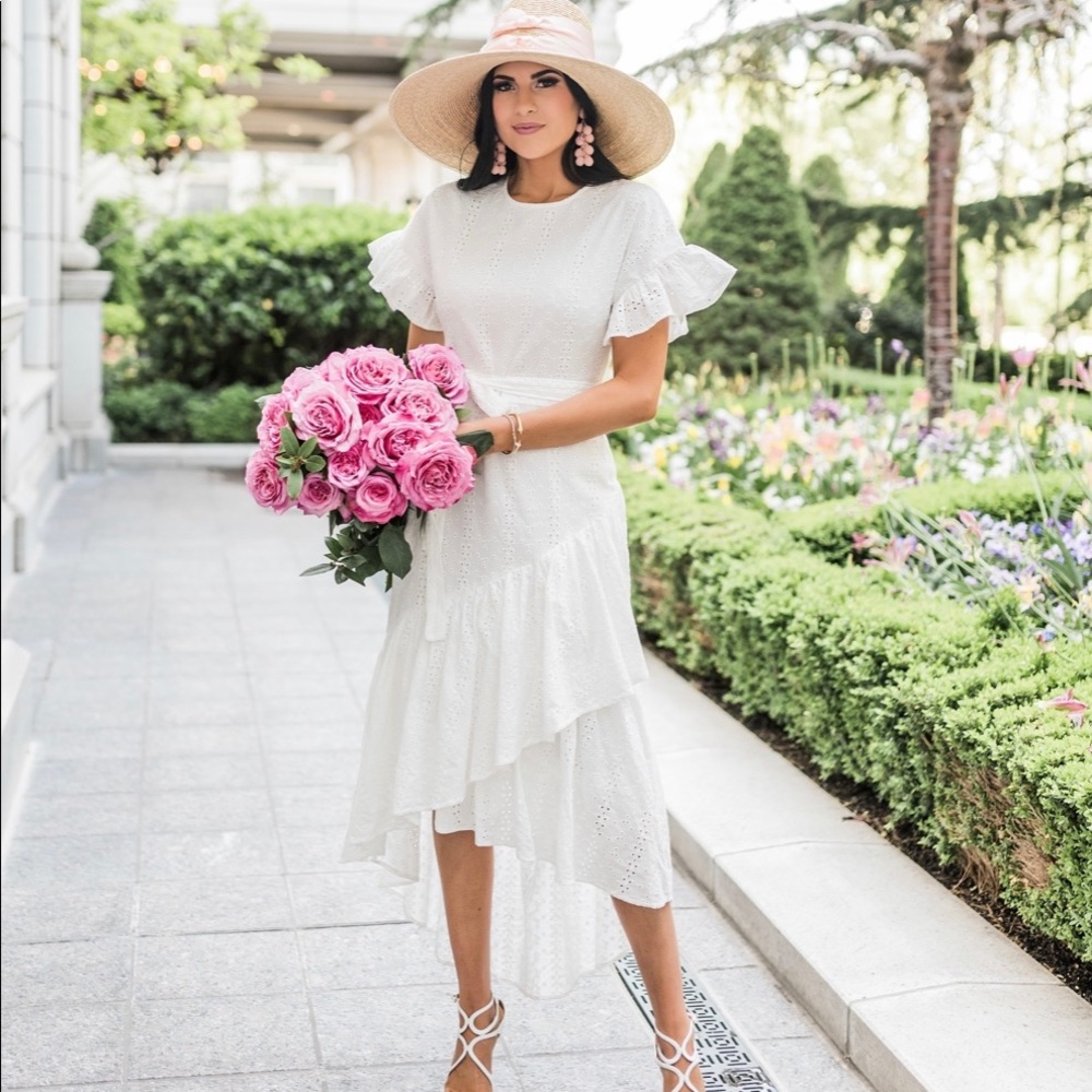 June eyelet dress